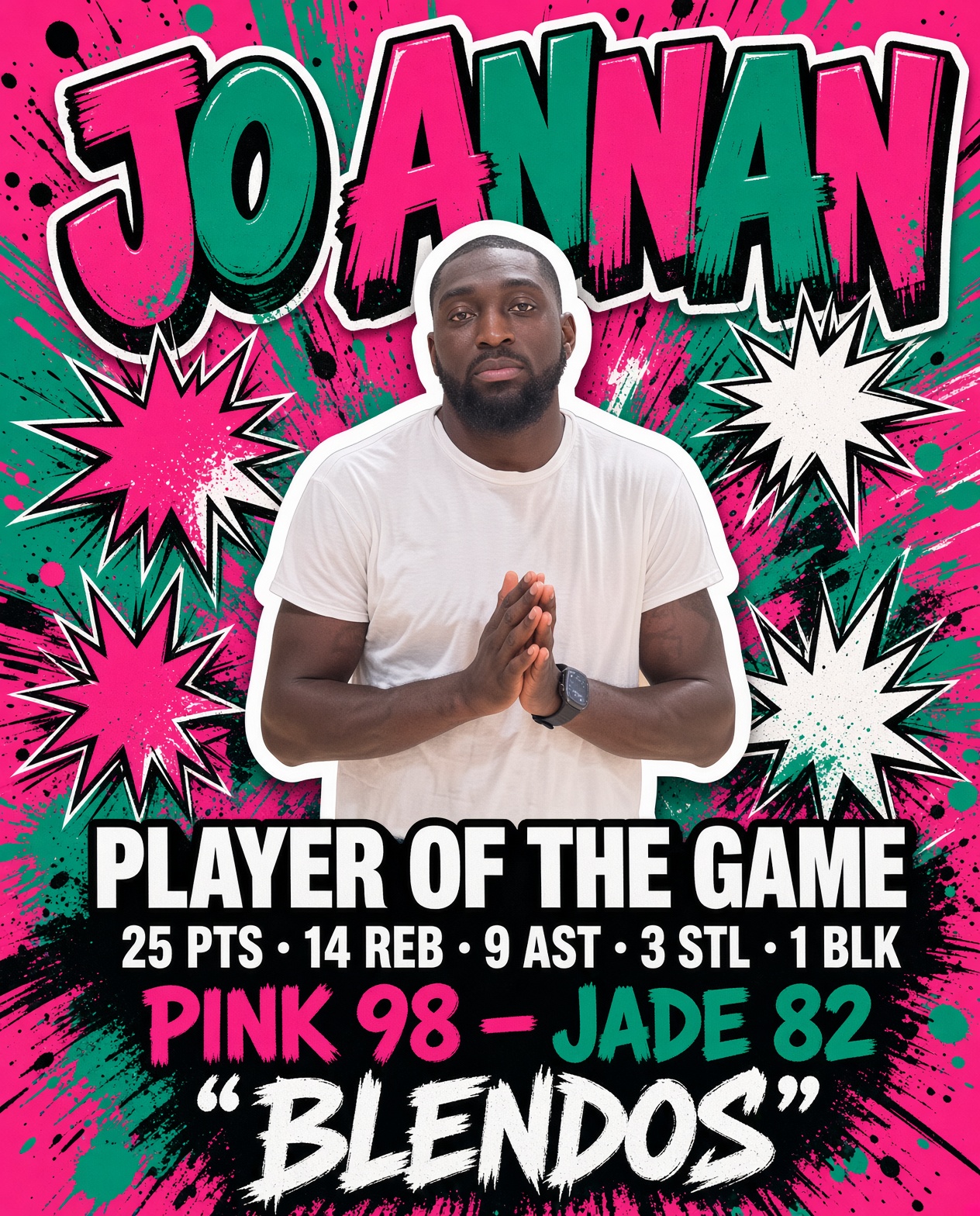 Jo Annan — 5:00 PM