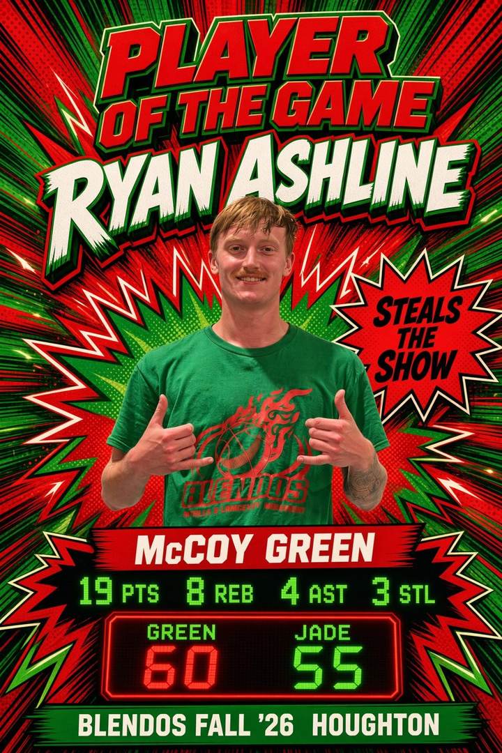 Ryan Ashline — 5:00 PM